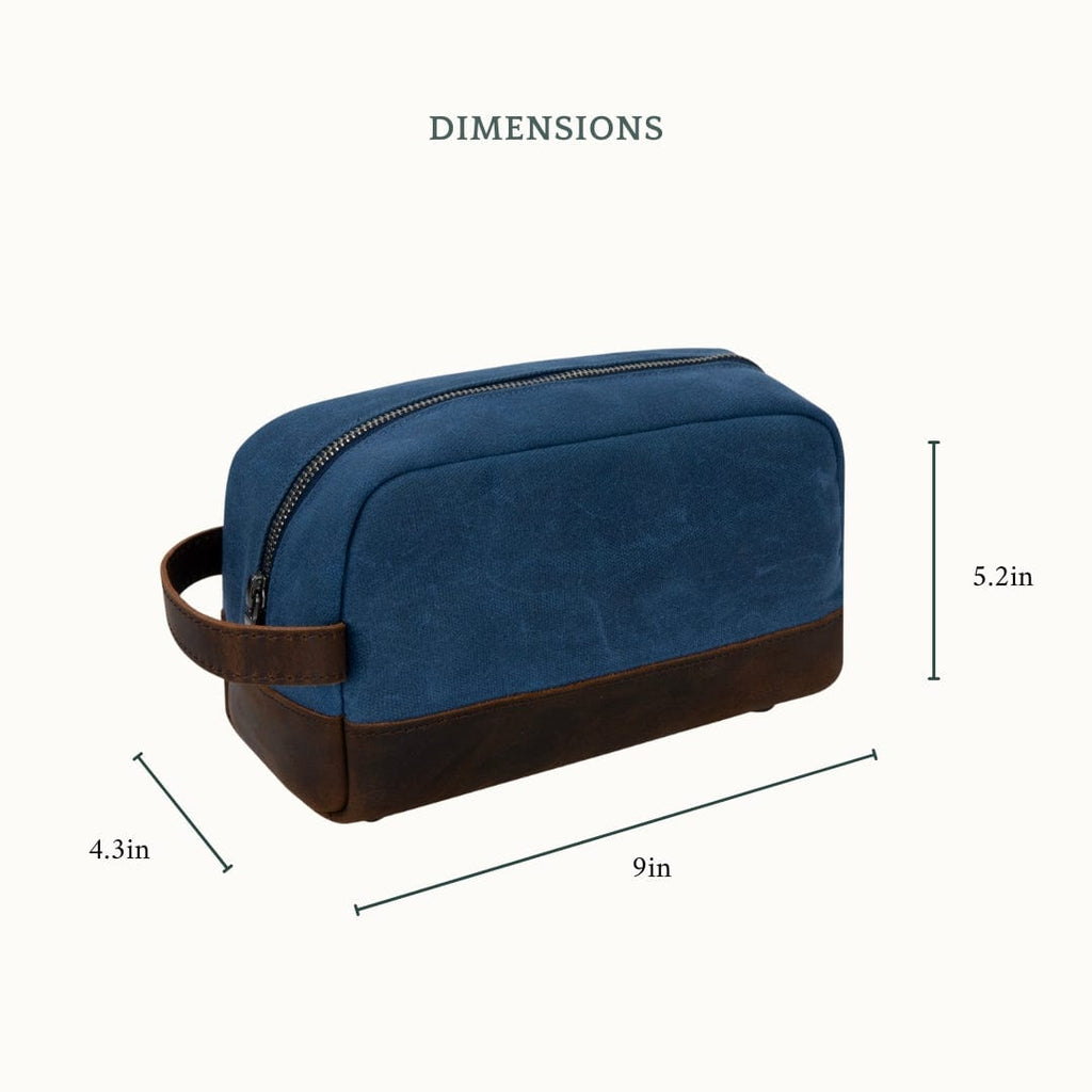 Canvas Toiletry Bag